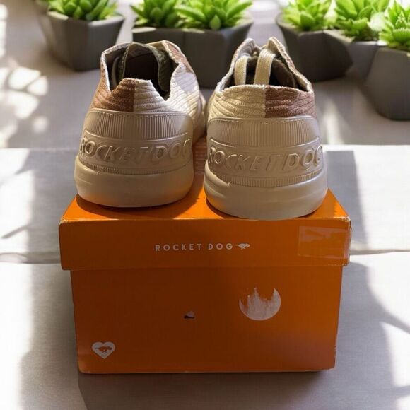 Rocket Dog Women’s Jazzinblocki Mauve Combo Size 11 M Corduroy Sneakers - Picture 4 of 6